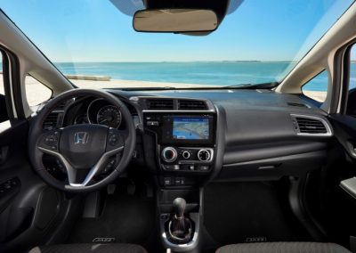 nieuwe Honda Jazz lease interieur