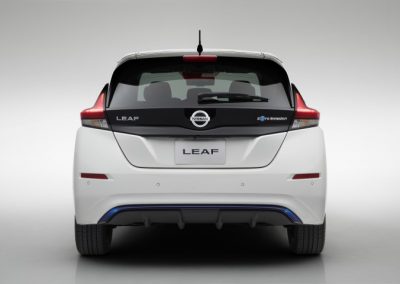 Nissan Leaf lease achterkant