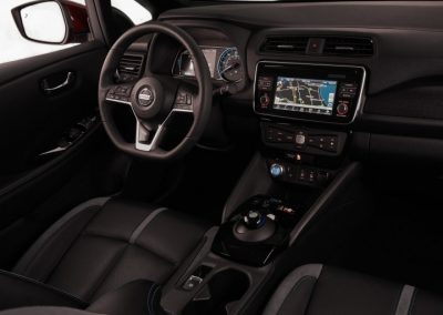 Nissan Leaf leaserijders dashboard