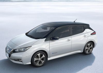 Nissan Leaf leaserijders voorkant