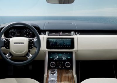 Range Rover P400e Plug-in hybride lease interieur