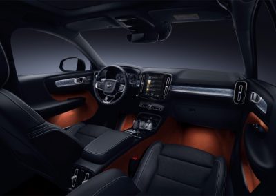Volvo XC40 lease interieur dashboard
