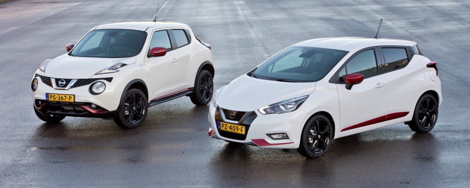 Gelimiteerde sportieve Nissan Micra N-line en Juke N-line nu in de showroom