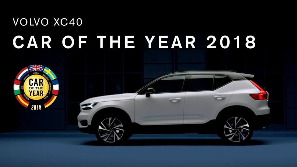 Volvo XC40 pakt Auto van het Jaar 2018 prijs