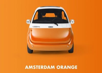 Microlino Amsterdam Orange