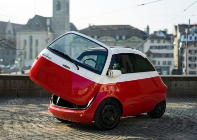 Microlino Milano Red voorkant