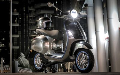 Elektrische Vespa Elettrica als zakelijk vervoersmiddel