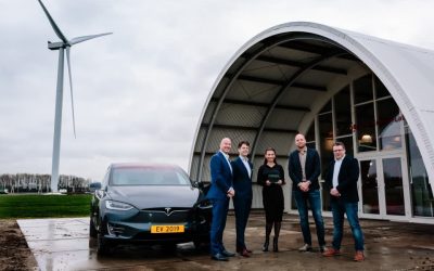 Tesla Model X wint EV van het Jaar 2019